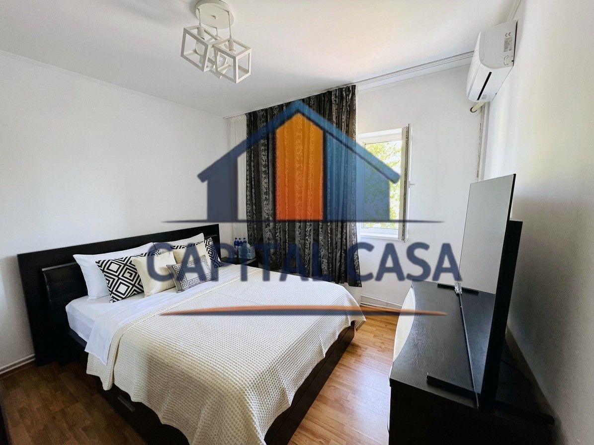 Apartament mobilat și utilat, 3 camere, centrală proprie - Poză 2