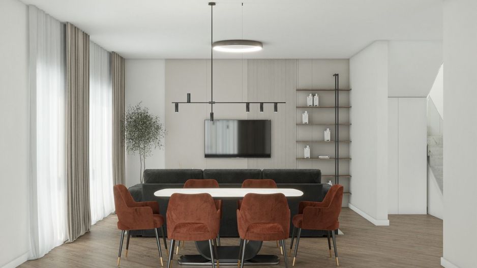 Vila - 4 camere,  situată în Otopeni, 131mp utili, teren 350mp, 2 locuri parcare - Poză 18