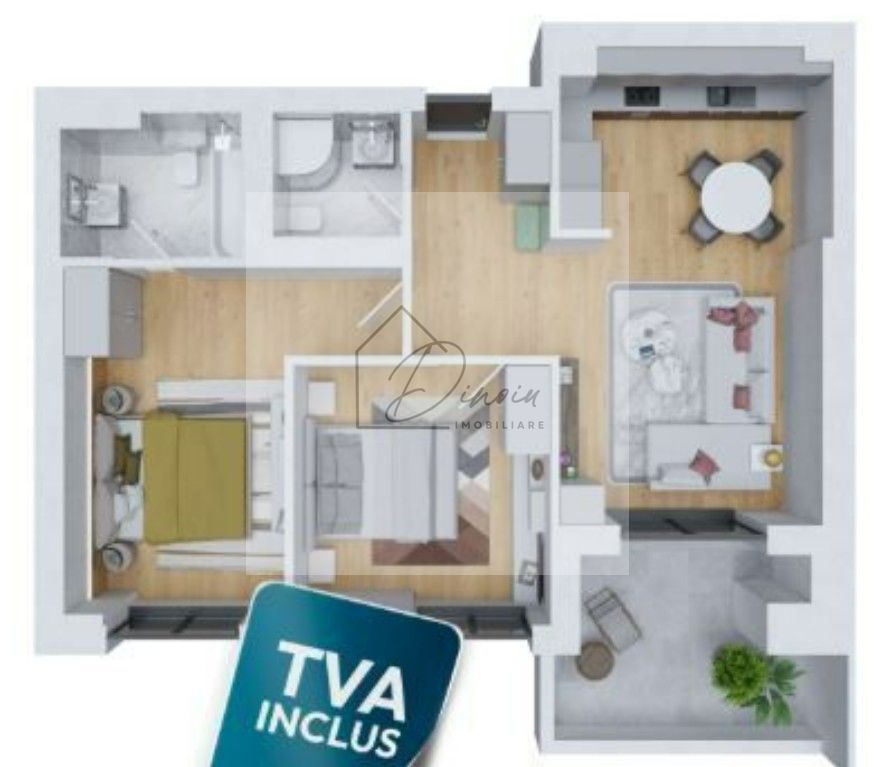 Apartament 3 camere Cortina North Pipera I Parcare Inclusa I COM 0% - Poză 22