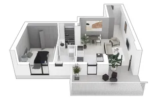 Apartament nou 2 camere, 57 mp + terasa 13,5 mp | Mehala | Comision 0% - Poză 18