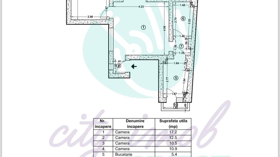Apartament in vila CONSOLIDATA la 2 minute de metrou - Poză 9