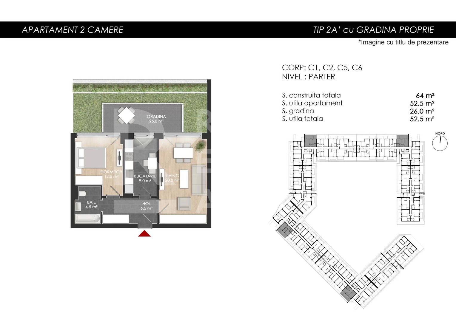 Vânzare, apartament cu 2 camere în zona Bucureștii Noi - Poză 3