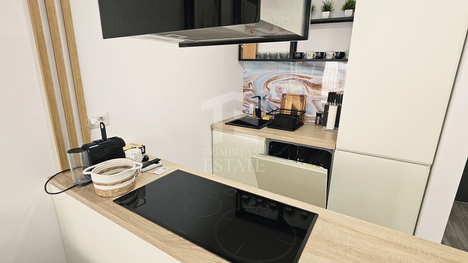 Sea View Olimp, Apartament 3 camere mobilat, vedere la mare - Poză 3