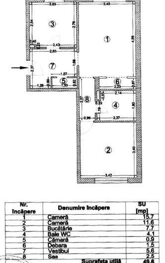 Vanzare Apartament de lux 2 Camere Adiacent Decebal - Poză 3