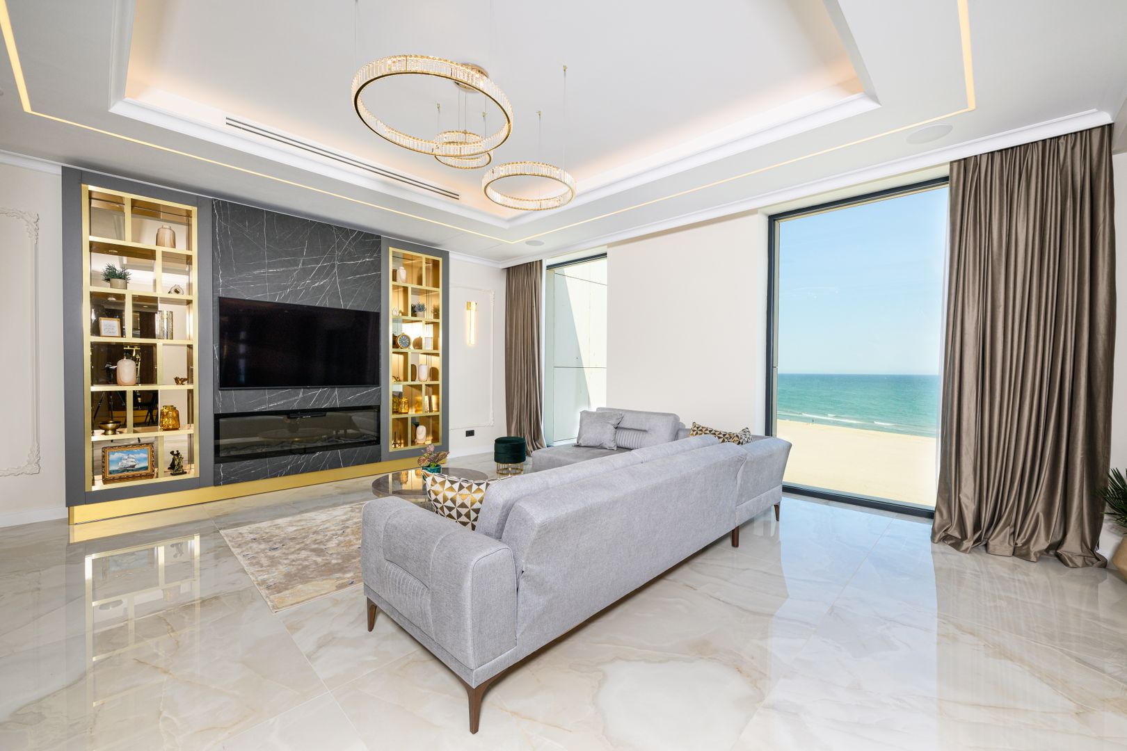 PENTHOUSE CU PISCINA, VEDERE PANORAMICA LA MARE/FALEZA OLIMP - Poză 6