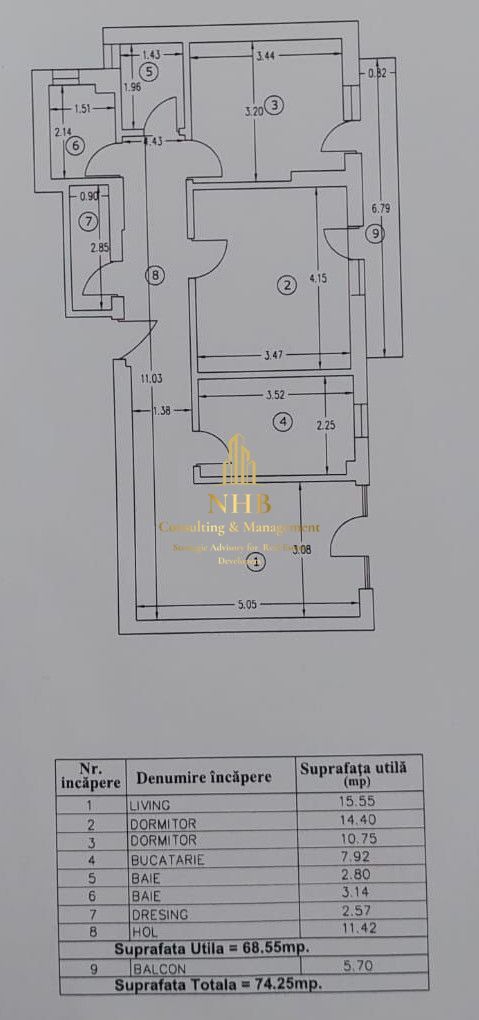 Apartament 3 camere, an 2022, centrala - Sos Chitilei - Bucurestii Noi - Poză 20