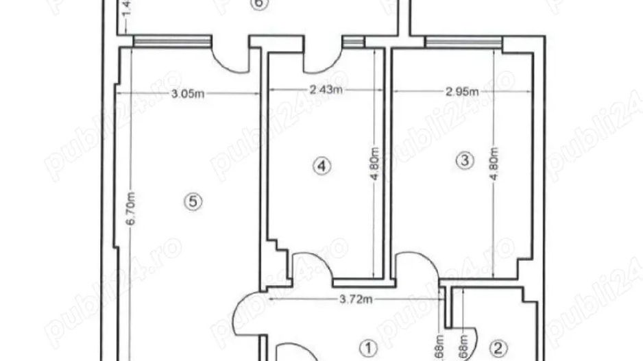 Vanzare Apartament 2 camere , 68 mp, bloc 2021, centrală, balcon – Ghencea - Poză 2