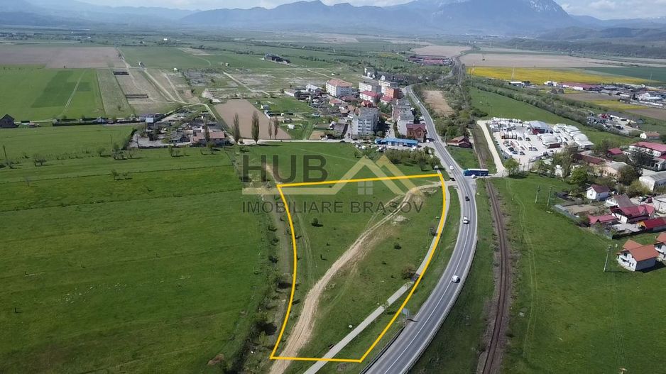 Teren dezvoltare rezidentiala Blocuri – Rasnov zona Chimica | PUZ | 144 Ap - Poză 2