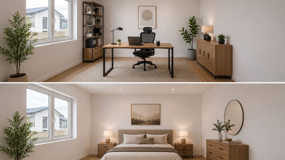 Vilă individuală în Tunari – 5 camere, curte privată - Poză 12