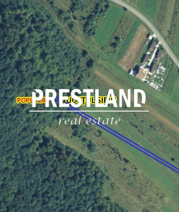 Teren pretabil cabana zona Poplaca  - Poză 1