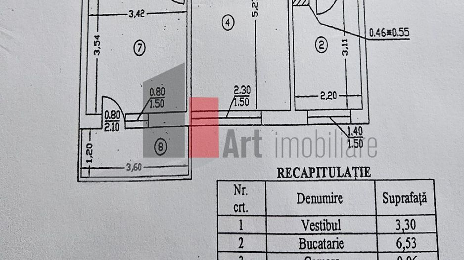 Apartament cu doua camere de vanzare-1 Decembrie 1918-Titan-Theodor Pallady - Poză 12