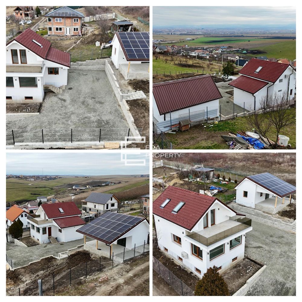 Casă la cheie în Șura Mare, cu priveliște superbă spre Sibiu și munți - Poză 5