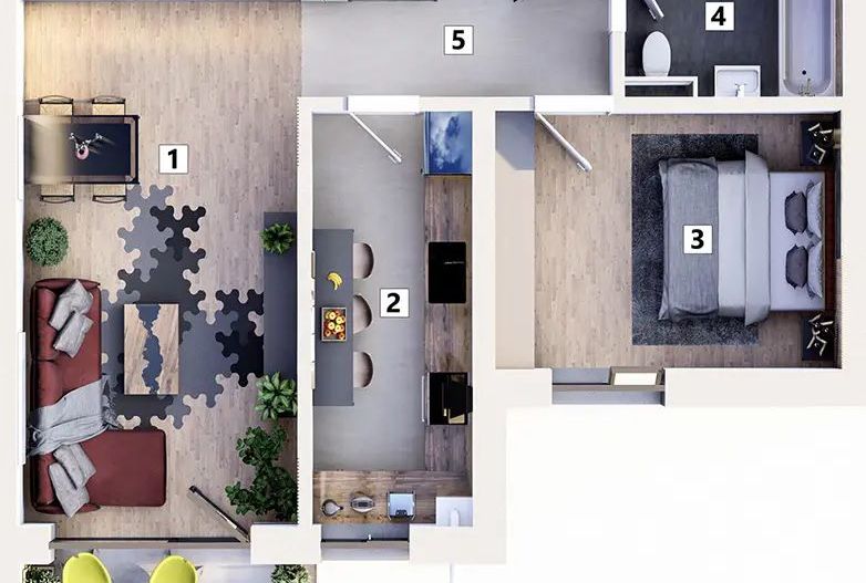 Apartament 2 camere si loc de parcare - comision 0% - Poză 35