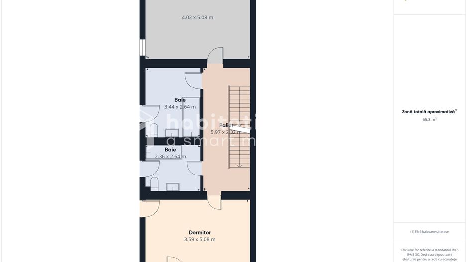 Tur virtual:  Duplex modern, luminos și spațios cu garaj – zona Lunei - Poză 29