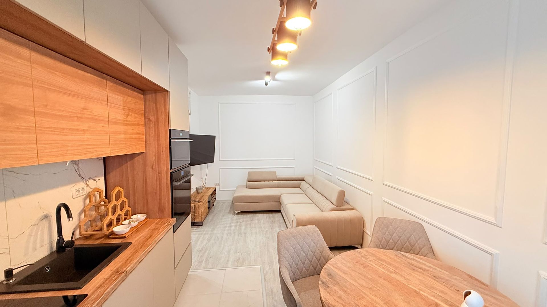 Studio modern de vânzare| Living open space| Nou | Chiajna - Poză 5