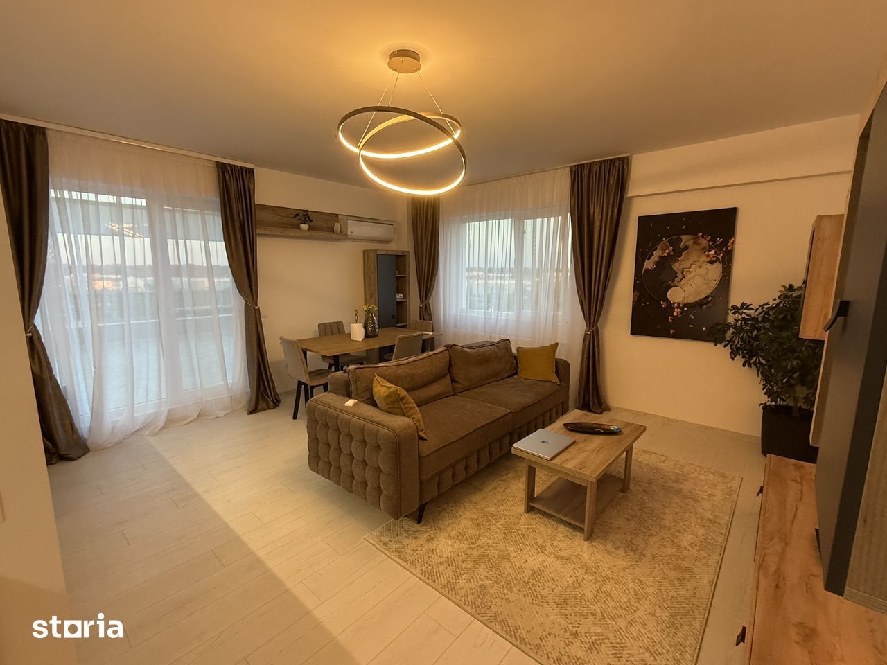 Penthouse 3 camere | Prima închiriere | Terasă panoramică | Otopeni - Poză 1