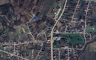 Teren intravilan în Răscruci – 1259 mp, cu vedere panoramică - Poză 1