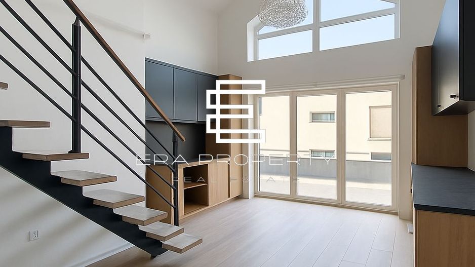 Apartament tip penthouse  partial mobilat , Intabulat,zona Cristian - Poză 2