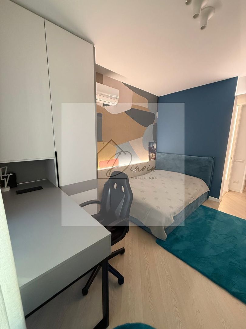 Apartament 3 camere CORTINA NORTH Pipera -105mp, lux, vedere Promenada - Poză 18