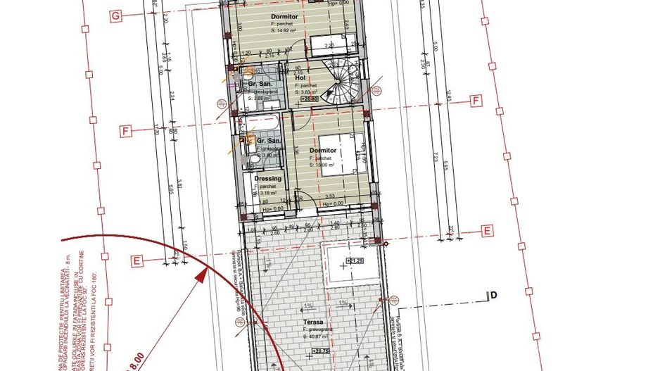 Penthouse dispus pe 2 niveluri cu terasa de 150 m2 langa Parcul Central - Poză 4