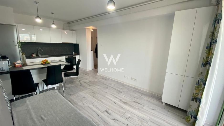 Apartament modern 2 camere, mobilat complet, balcon si parcare - Poză 4