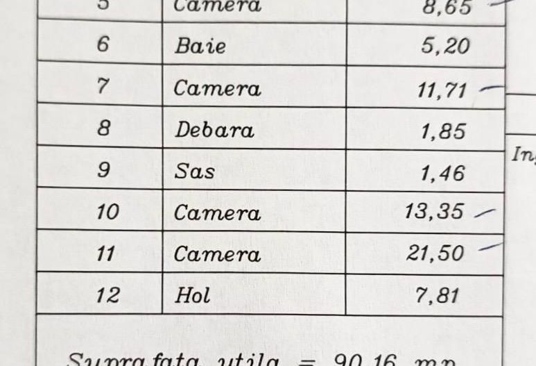 4 camere Stirbei Voda - Schiță 13