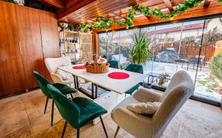 Duplex P+1+M cu grădină proprie, terasă și acces la piscină. - Poză 22