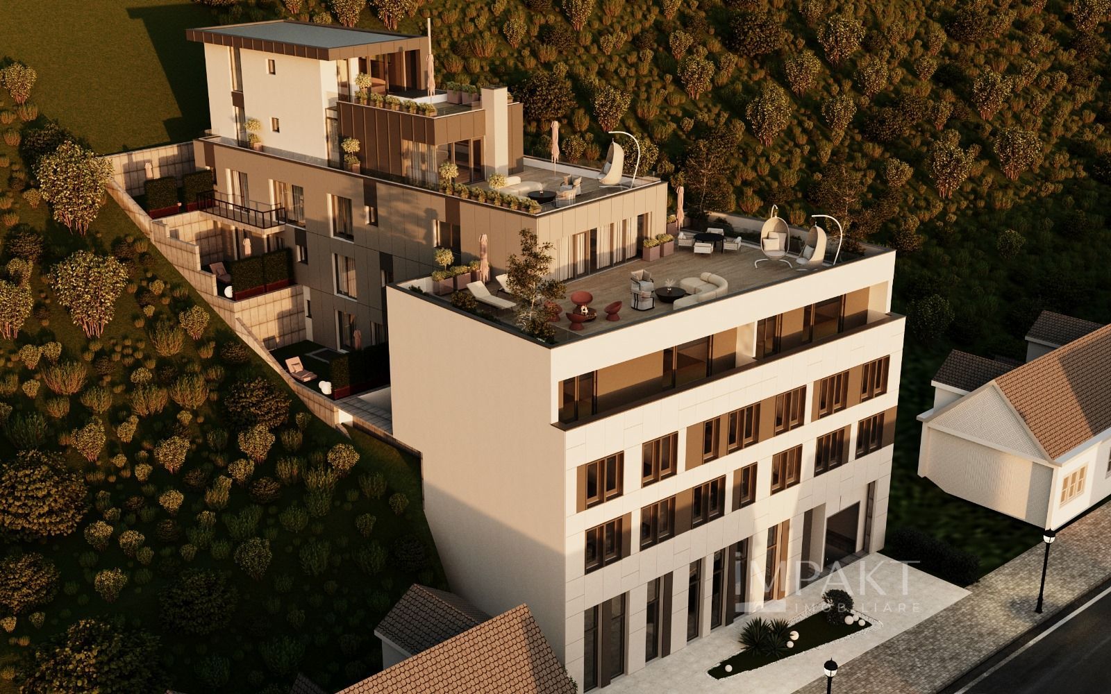 Apartament 3 camere cu terasa de 39 mp, zona Parcului Central - Poză 2