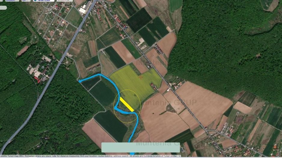 CIOLPANI, 6662 mp. teren cu deschidere la Lacul Snagov - Poză 1