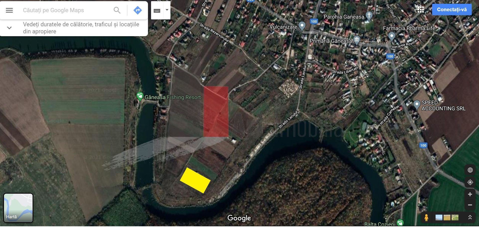 Teren intravilan Ganeasa - priveliste superba - Poză 2