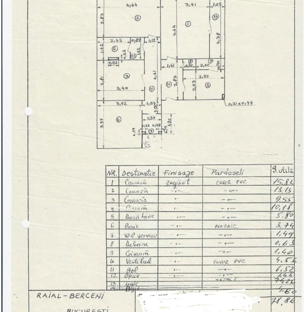 Apartament 4 camere. Zona Covasna. Intre Bld. Obregia si Bld. Brancoveanu. - Poză 8