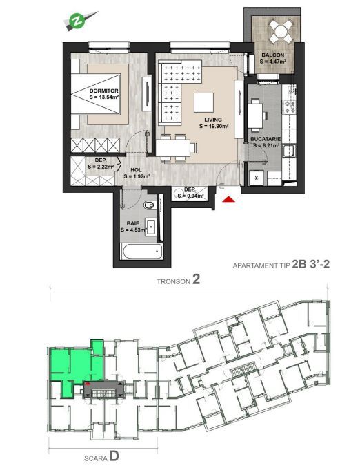 Apartament zona Noua - Comision 0% - Poză 10