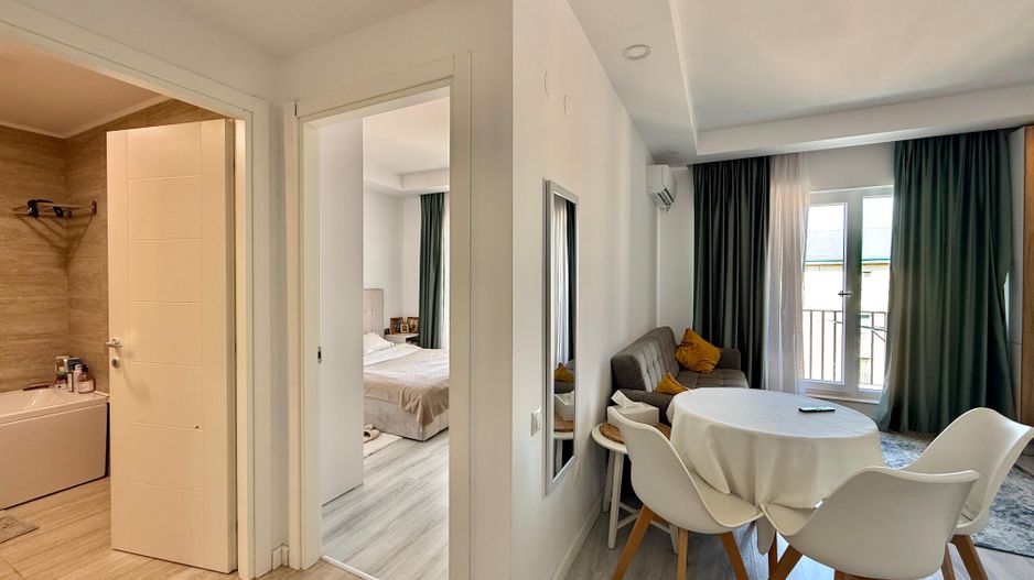 COSMOPOLIS - Apartament cu 2 camere tip studio, mobilat si utilat. - Poză 7