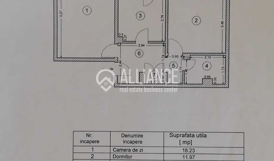 DACIA Sc. Spectrum apartament 2 camere decomandat - Poză 1