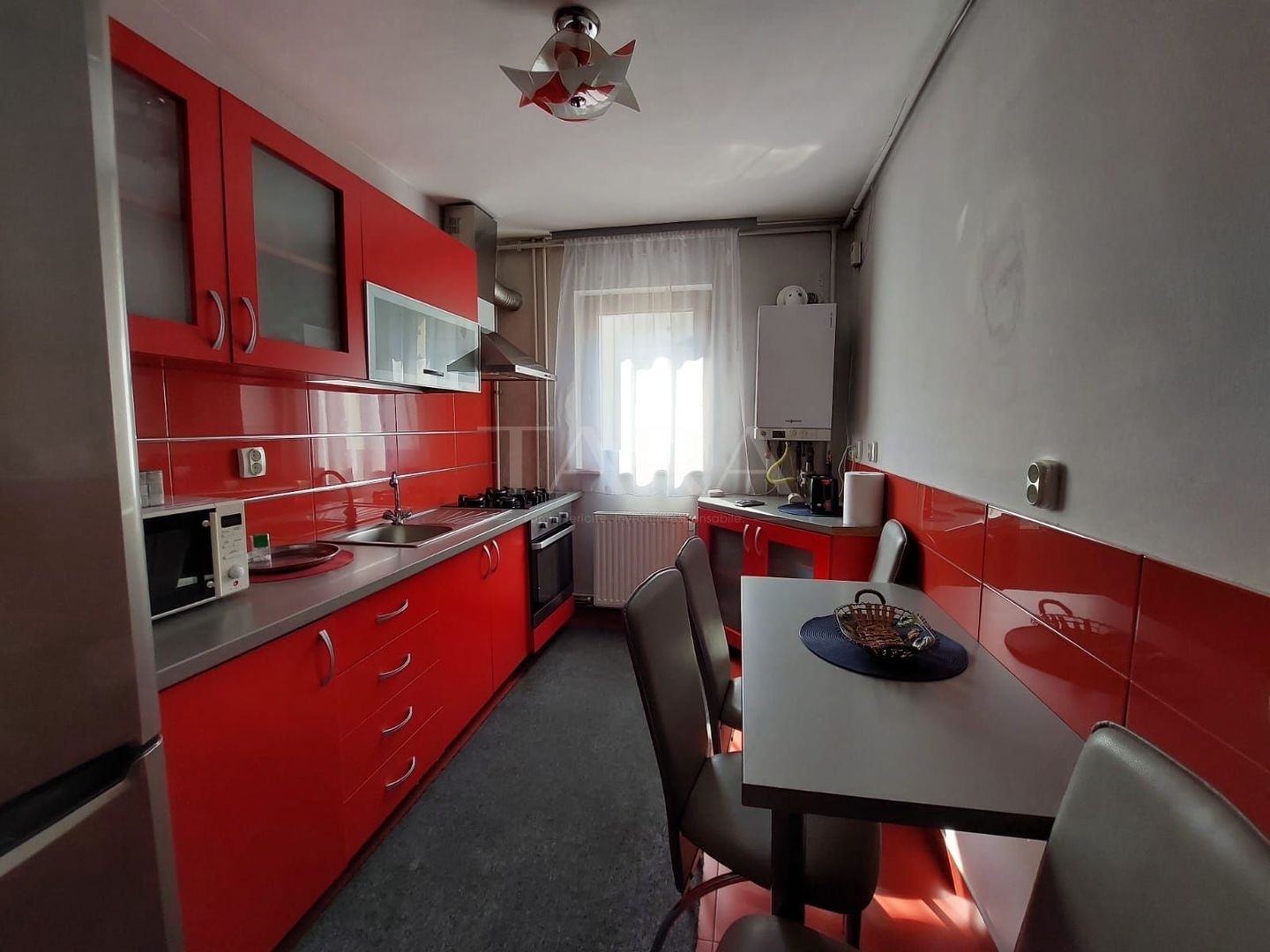 Apartament cu 3 camere, etaj intermediar, Mănăștur. - Poză 1