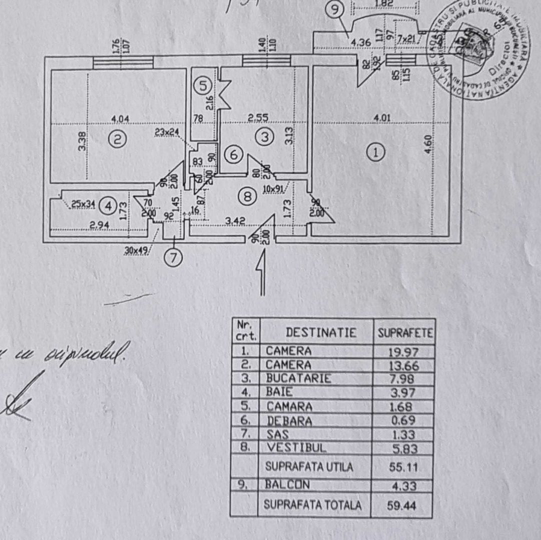 Apartament 2 camere | 13 Septembrie - Poză 9