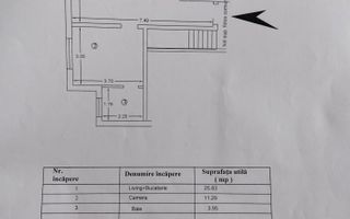 Apartament 2 camere 41mp Breazu cu loc parcare si gradina - Poză 5