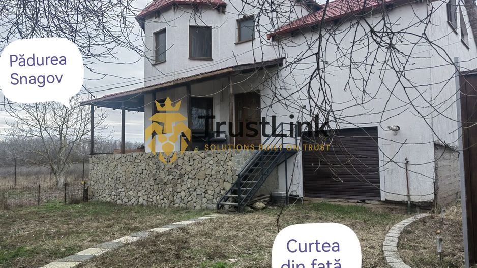 Casă stil Victorian lângă Pădurea Snagov Teren 2.000 mp - Poză 1