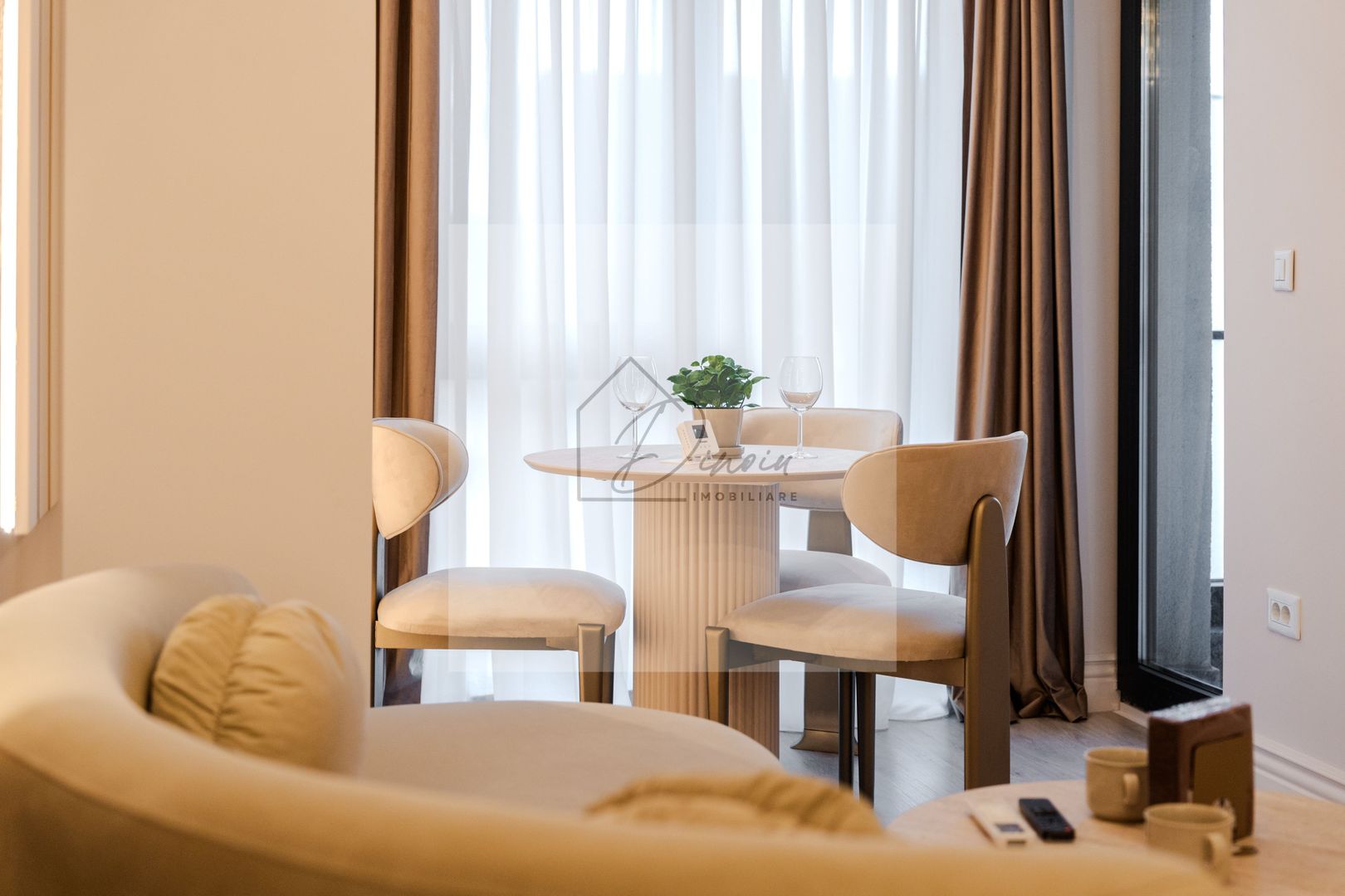 Studio dublu Ivory Residence Pipera I lux mobilat I balcon I COM0% - Poză 37