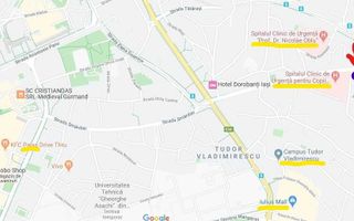 Apartament 1 cameră, 34 mp, decomandat, cu balcon, lângă Lidl Tătărași, Iași - Poză 8