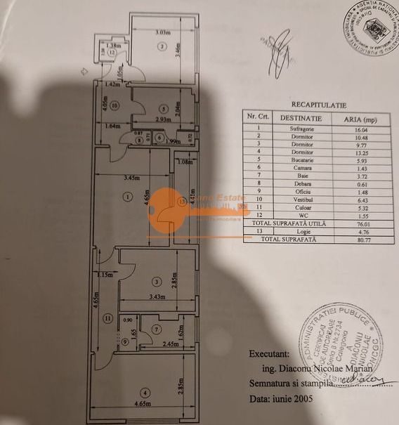 4 camere Apusului-Pacii ( bloc reabilitat ) - Poză 12