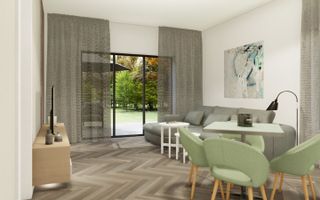 LOCUINTA MODERNA CU 2 DORMITOARE SI PARCARE - Poză 10