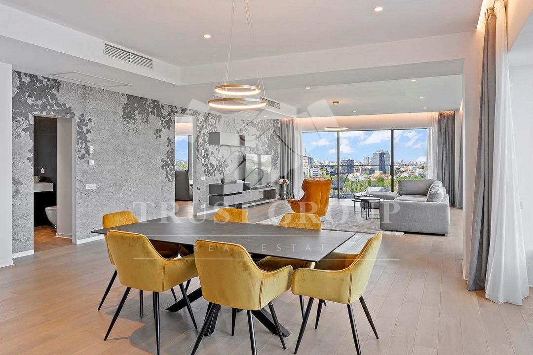 Apartament 4 camere One Floreasca | 222 mp | 4 bai | priveliste panoramica - Poză 3