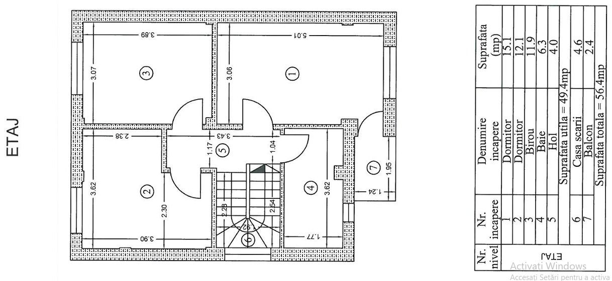 vila gata in duplex/5cam+2bai+150mp curte libera/comBerceni -Ilfov - Poză 6