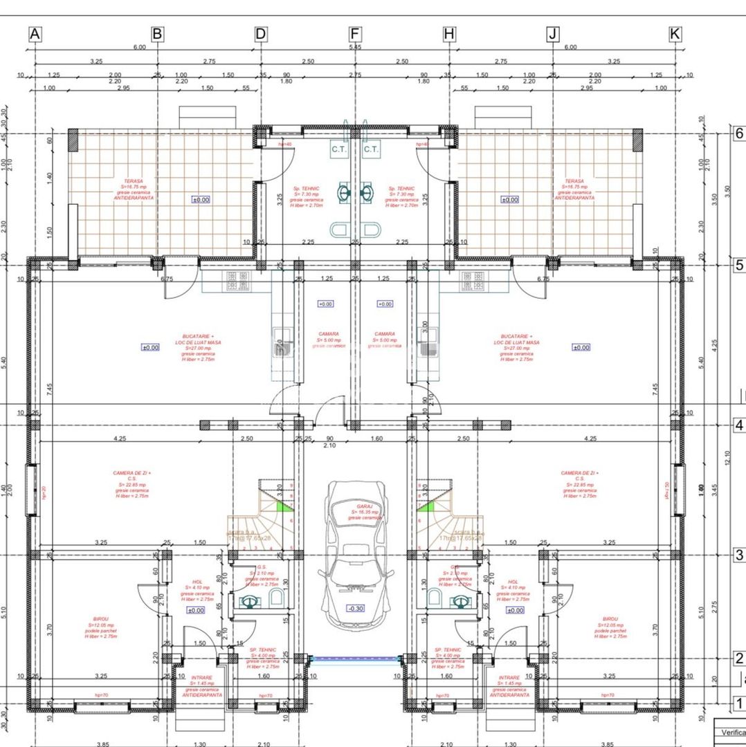 Duplex cu 5 camere despartit prin garaj in Mosnita Noua - Poză 4