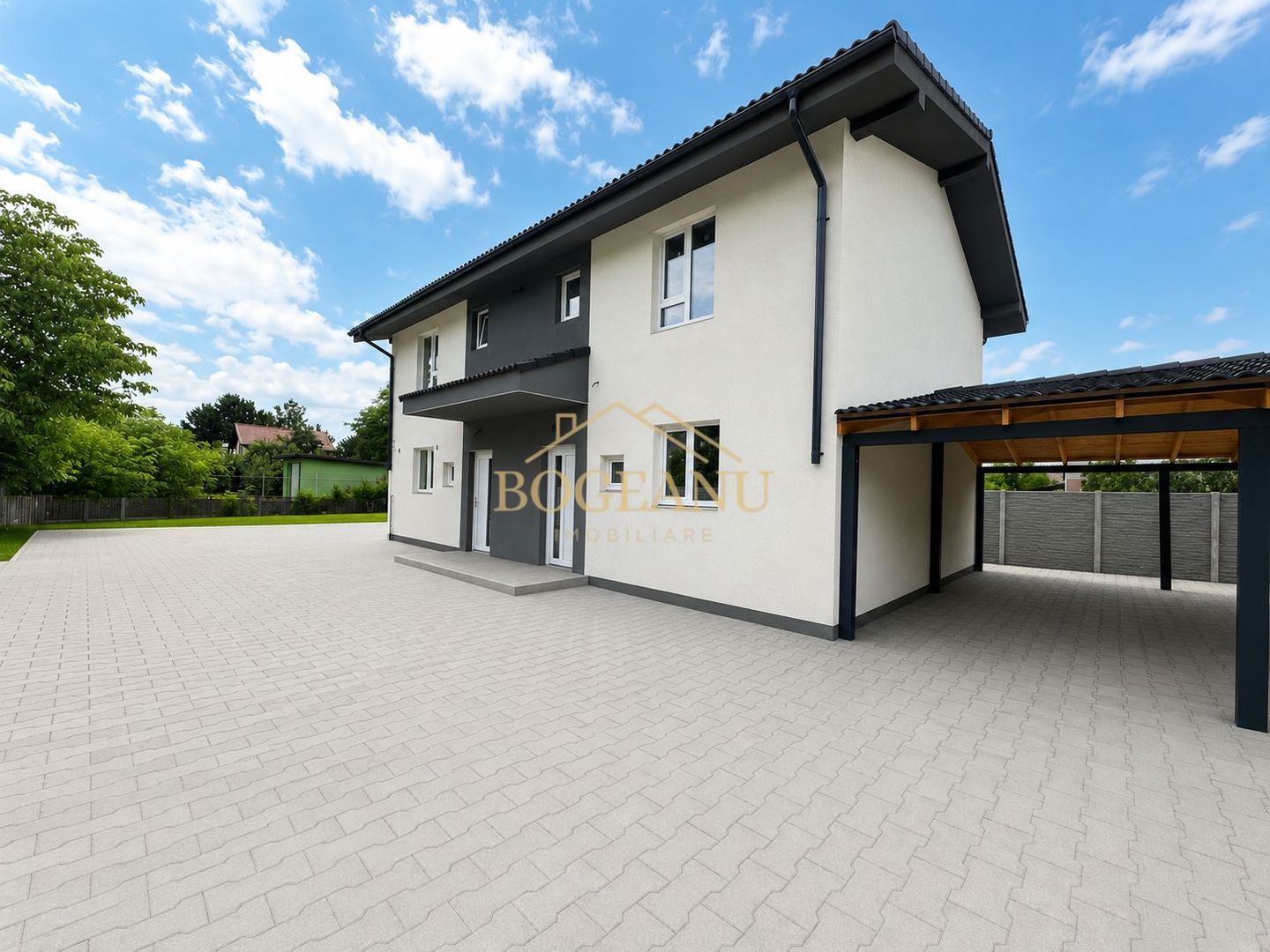 BG151-Duplex 3 camere, P+M, teren 200 mp, carport-Chişoda-145.000 € - Poză 1