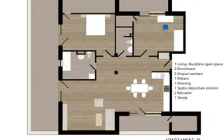Zorilor Residence, Apartamente Noi 2-3-4 camere - Str. Zorilor - Carei - Poză 17