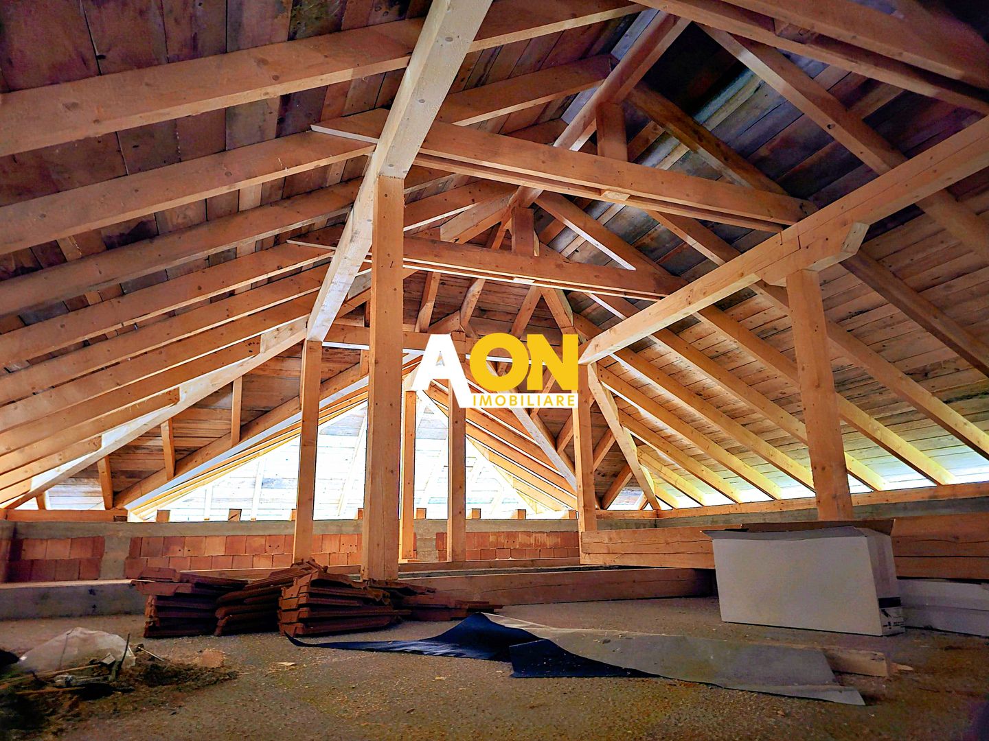 Casa nouă 123 mp utili, semifinisată, 535 mp teren, pod mansardabil - Poză 3