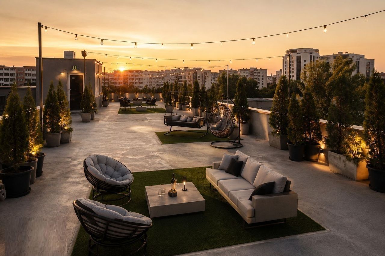 Rooftop-Penthouse-Ultracentral-Lift in zona de living.  6 camere, 460+mp - Poză 1