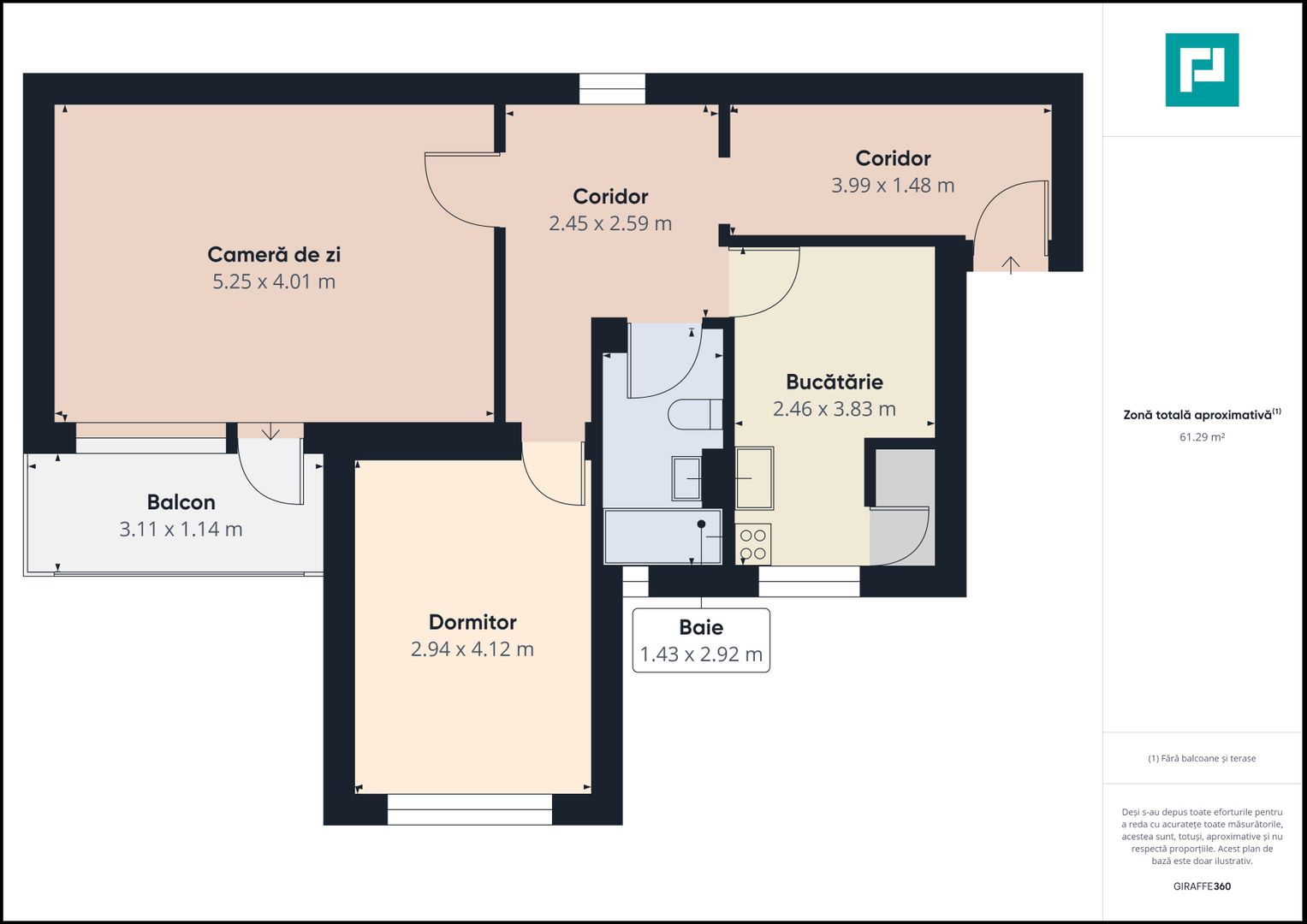 Apartament cu 2 camere ultracentral! - Poză 5